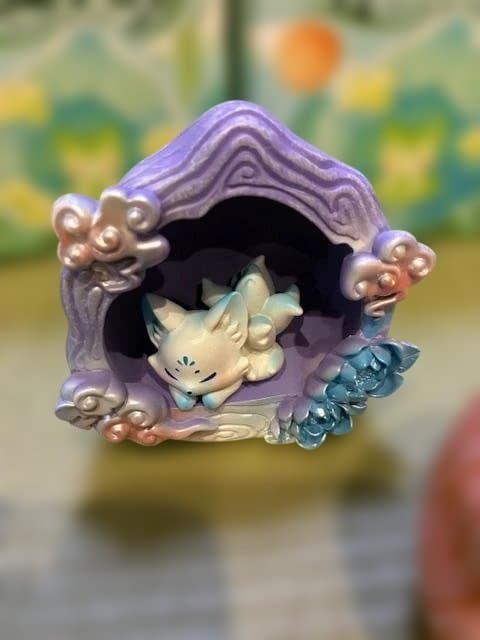 Borders様専　用九尾の狐 フィギュア 置物 幻想系 インテリア 開運 可