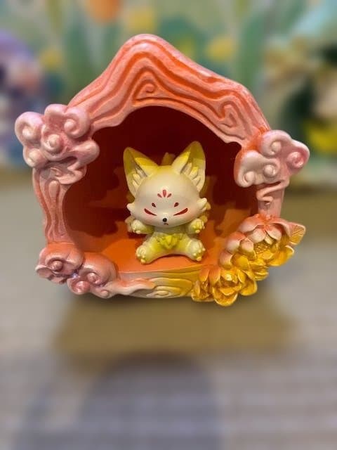 Borders様専　用九尾の狐 フィギュア 置物 幻想系 インテリア 開運 可