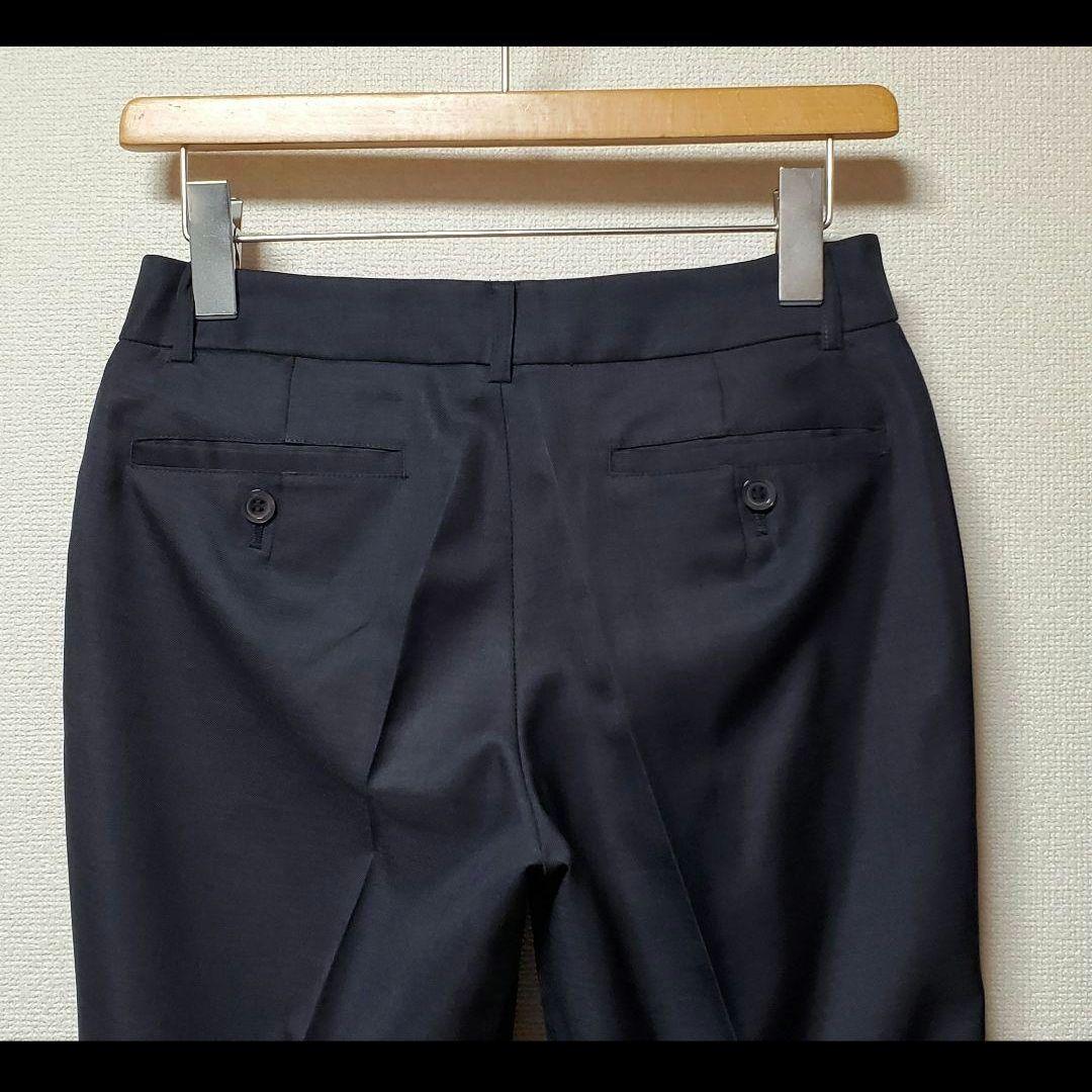 スーツカンパニー　シー　レディース　パンツ　スーツ　濃紺　ウォッシャブル　36