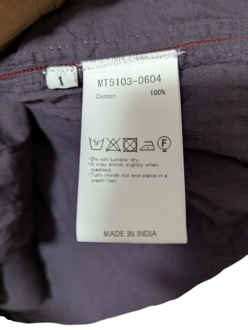 即完 maatee&sons gupta khadi shirt カディ グプタ