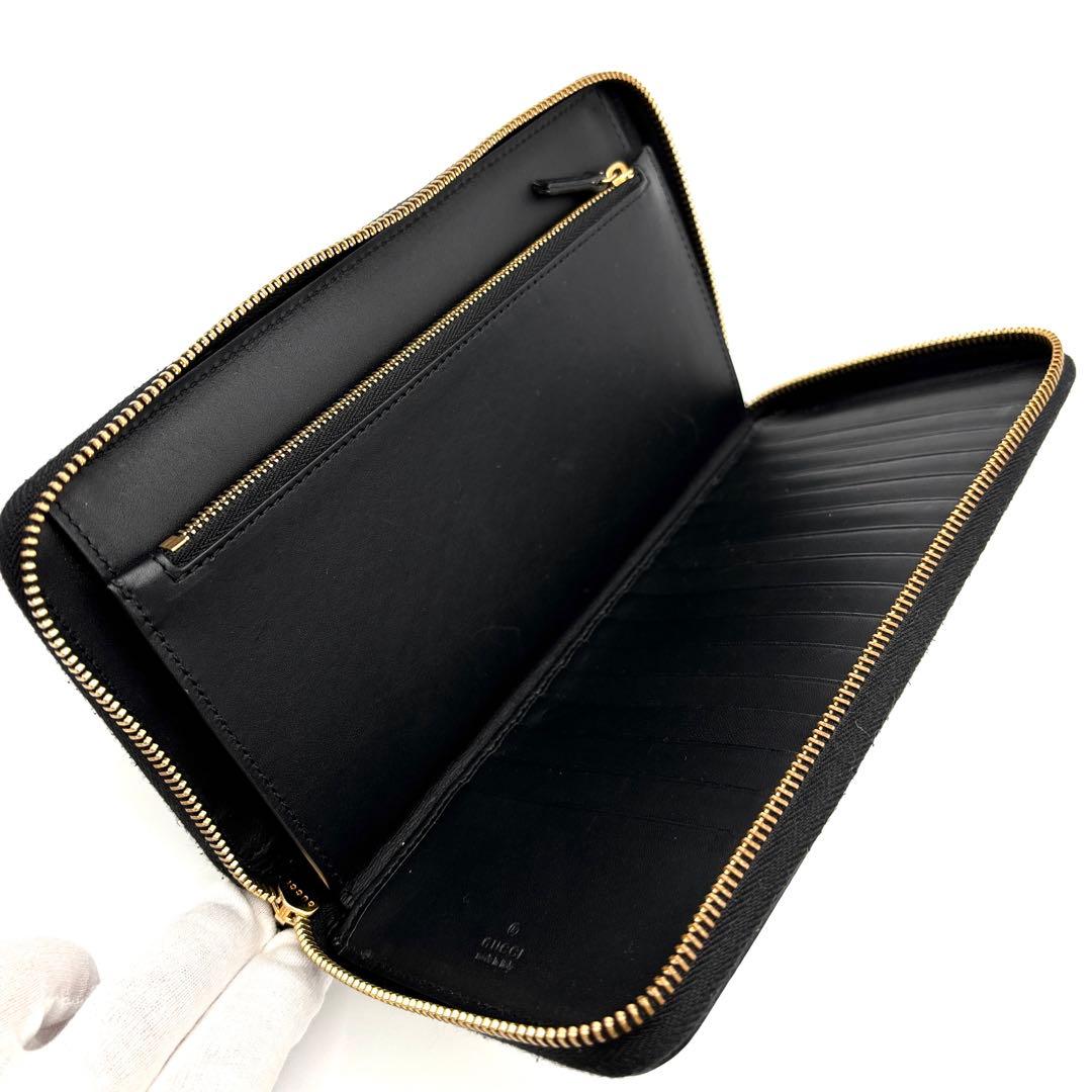 【極美品】グッチ 長財布 オーガナイザー GGスプリーム トラベルウォレット