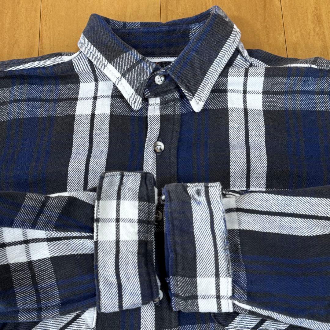 B.O.G. TRADING 80s USA製 ヘビーネルシャツ ヘビネル