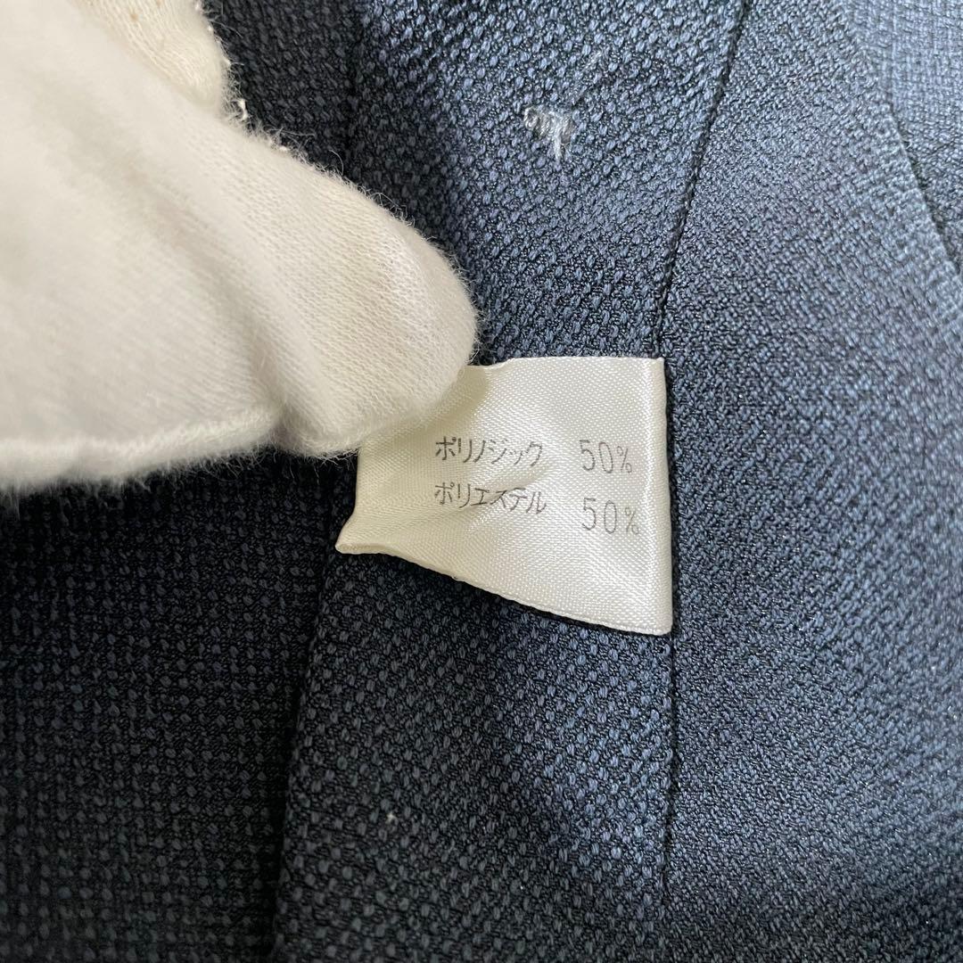 美品　バレンシアガ　スポーツ　長袖　シャツ　ネイビー　大きいサイズ　ビンテージ