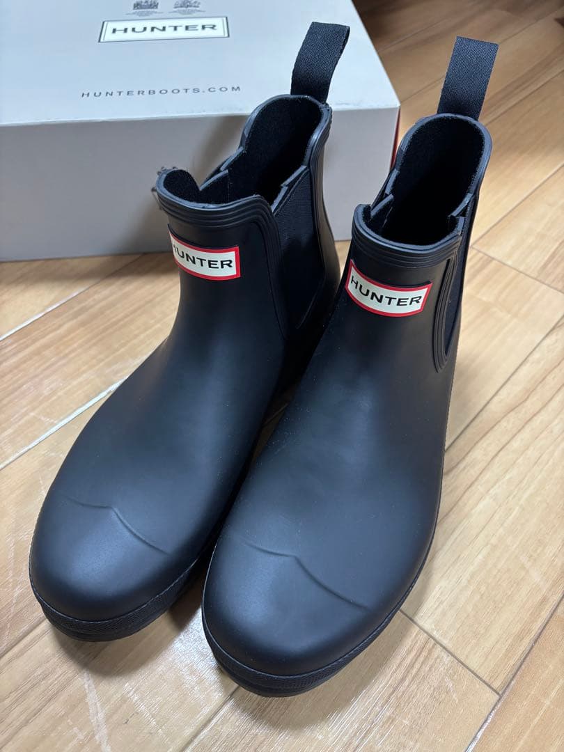 ハンター オリジナル チェルシーブーツ MFS9116 メンズ ブラック28cm
