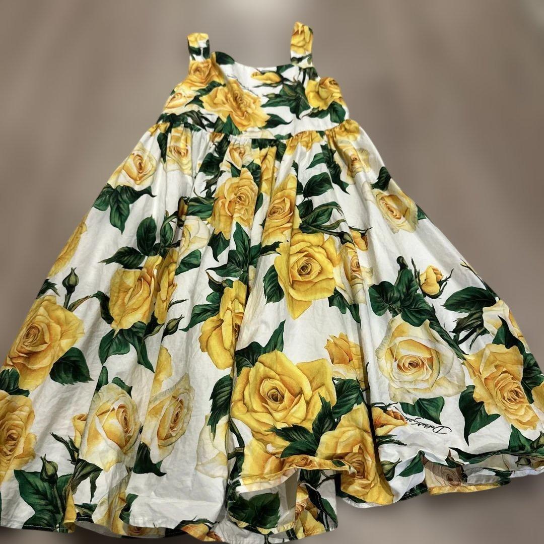 Dolce & Gabbana ワンピース＆カチューシャ（バラ）6A