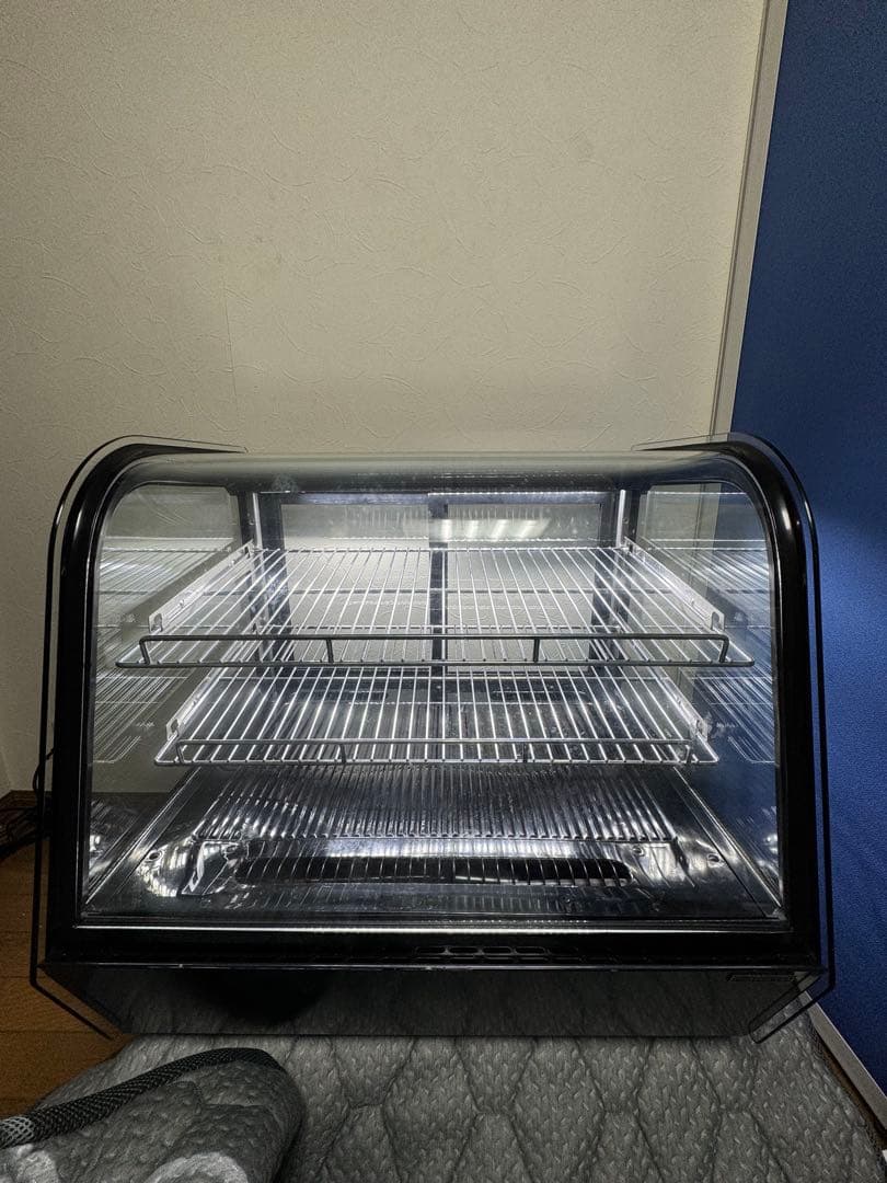 【美品】レマコム冷蔵ショーケース　丸型120ℓ 100V