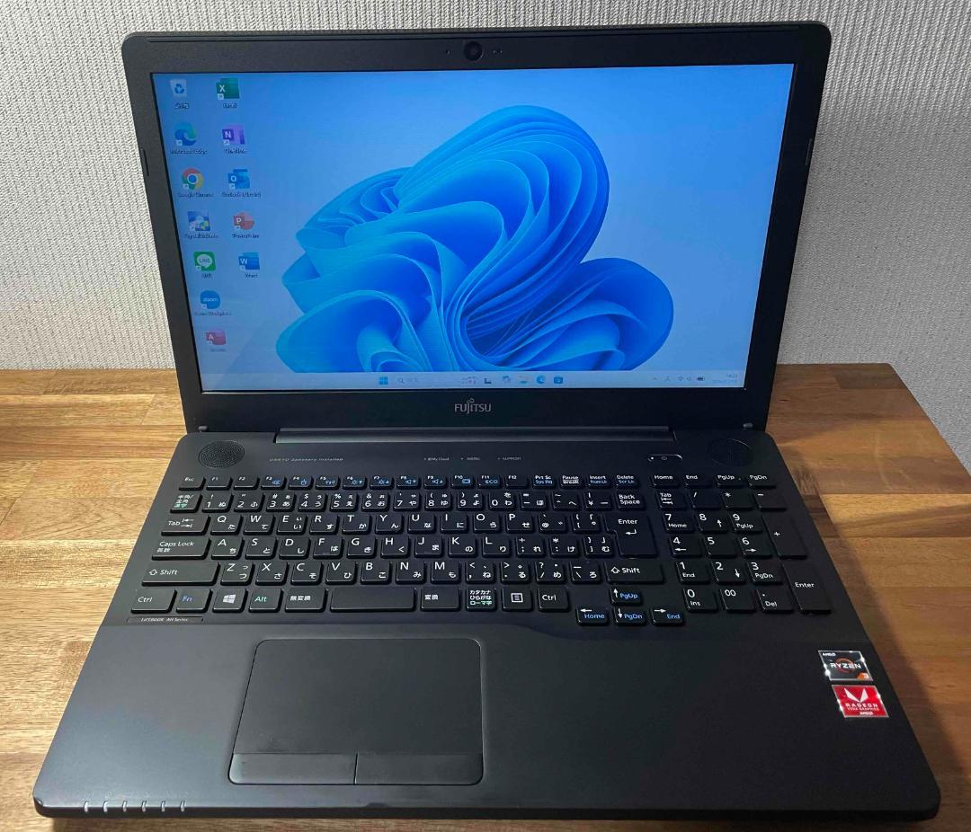 Win11 LIFEBOOK Ryzen3搭載 メモリ8GB SSD256GB