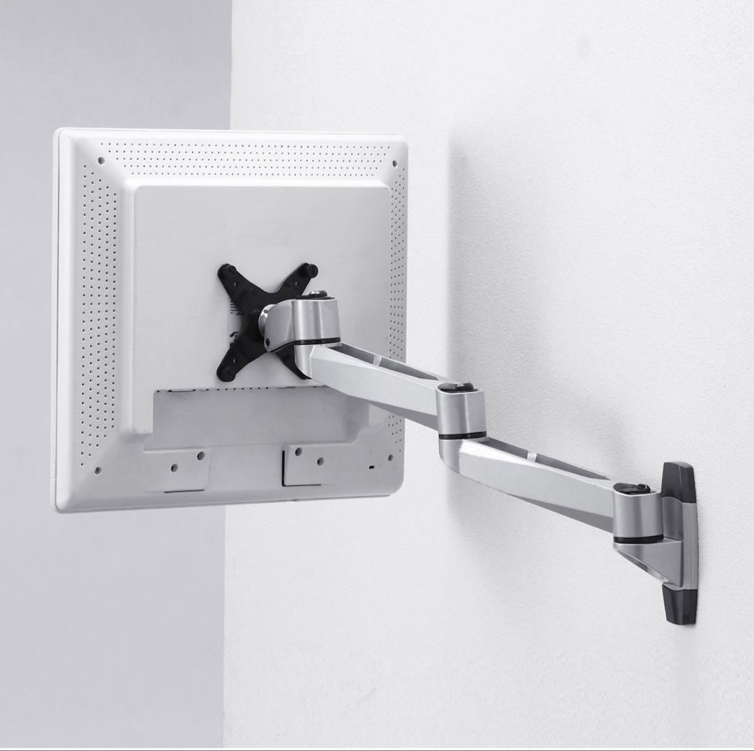 サンワシルバー モニターアーム VESA対応 壁掛け