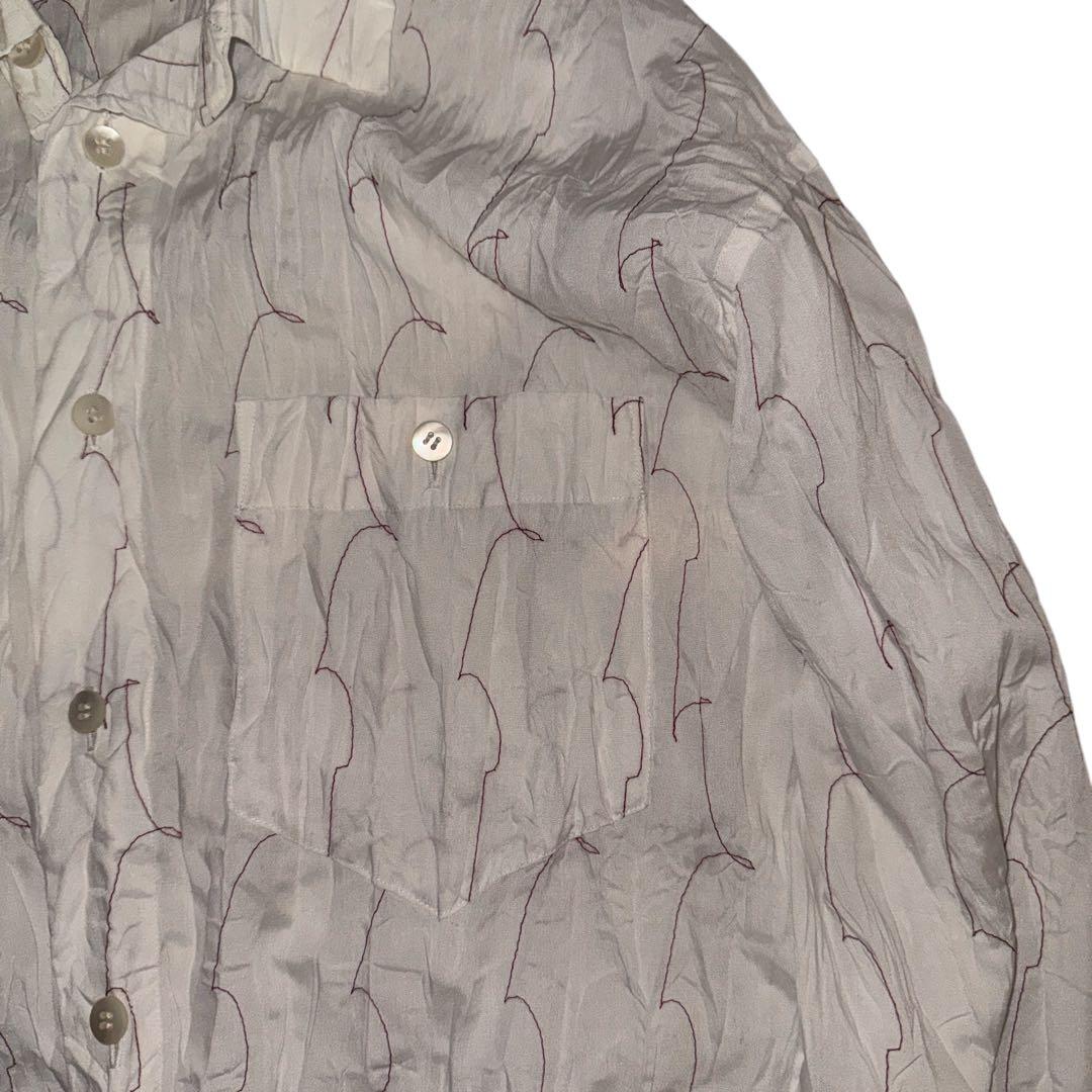 トップス Issey Miyake 2001s Fulled Carpet Shirts