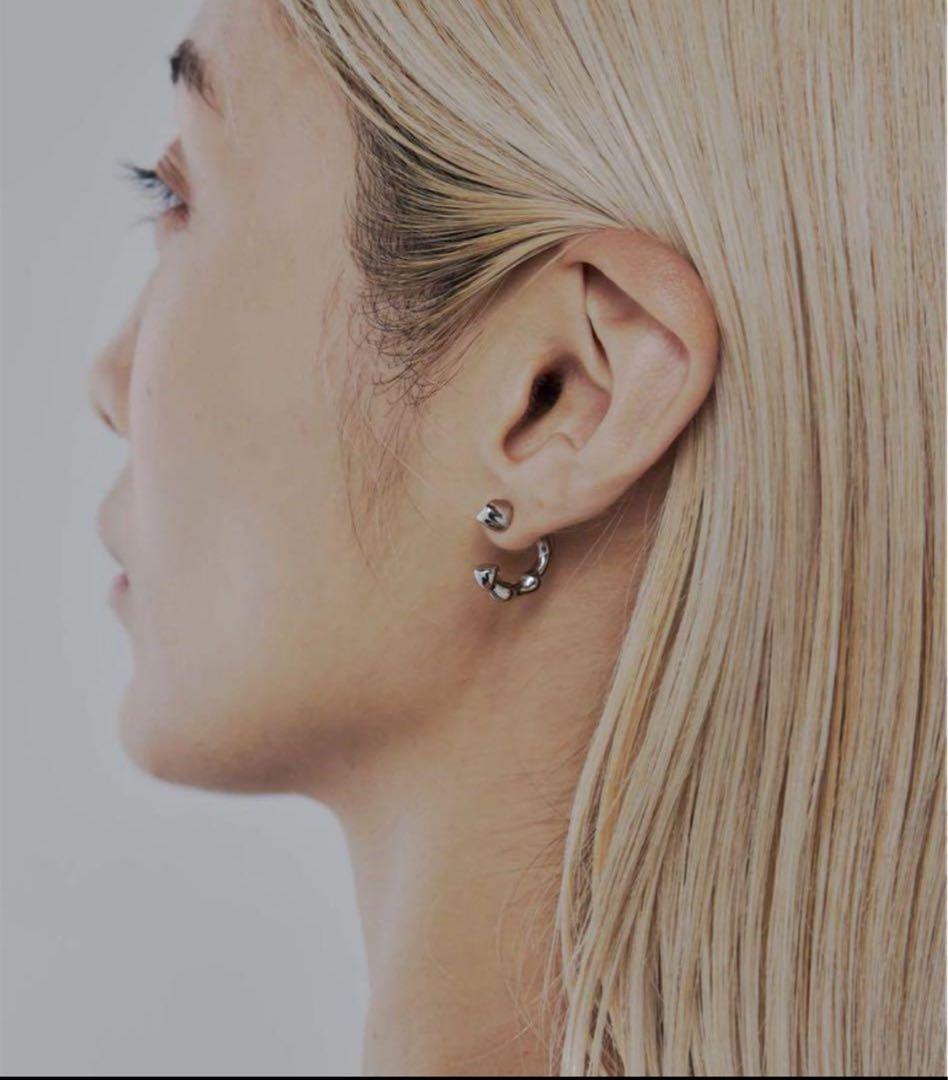 jentlouis Melt half hoop pierce 片耳　新品