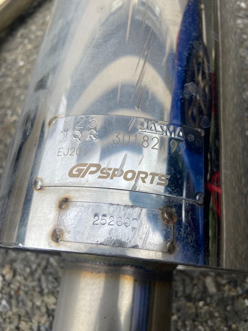 WRX STI VAB GP SPORT EVO Tuneマフラー