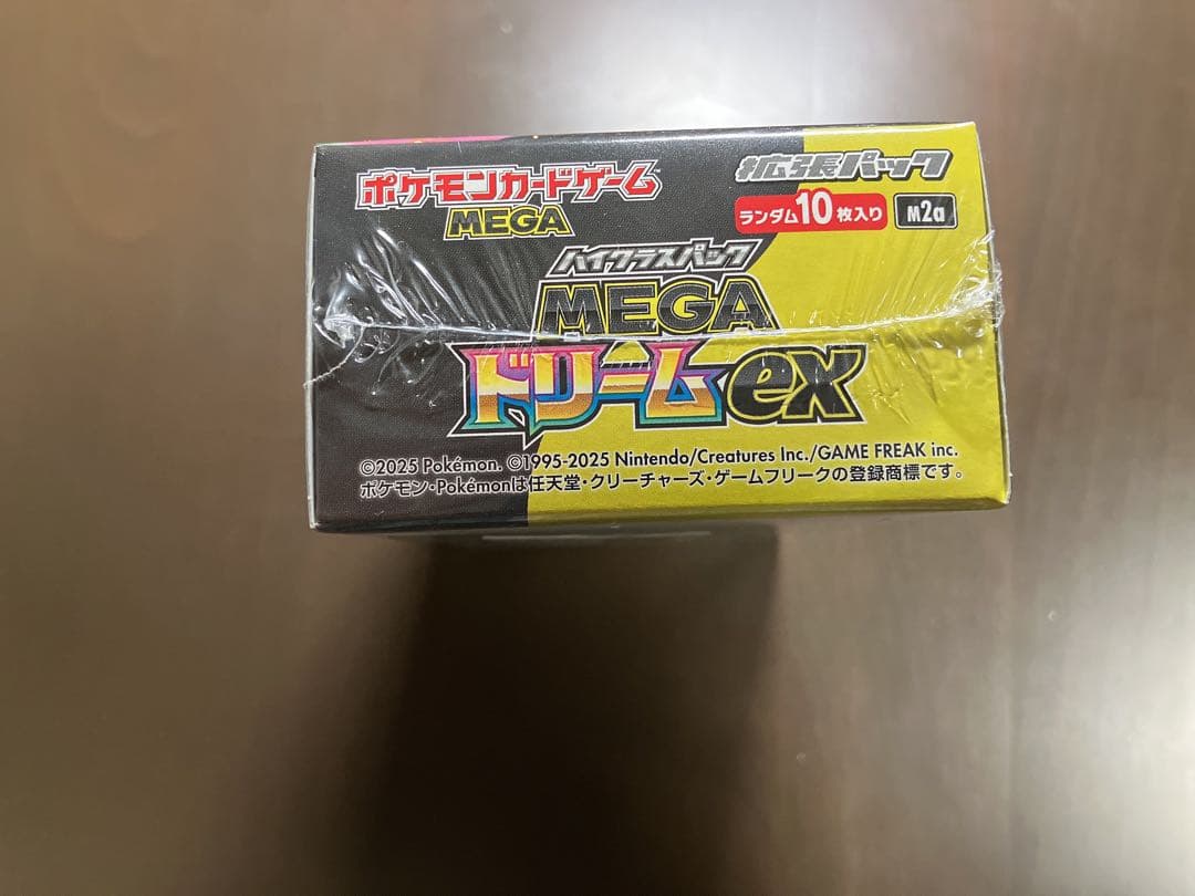 シュリンク付　ポケモンカード MEGA ドリームEX 1BOX
