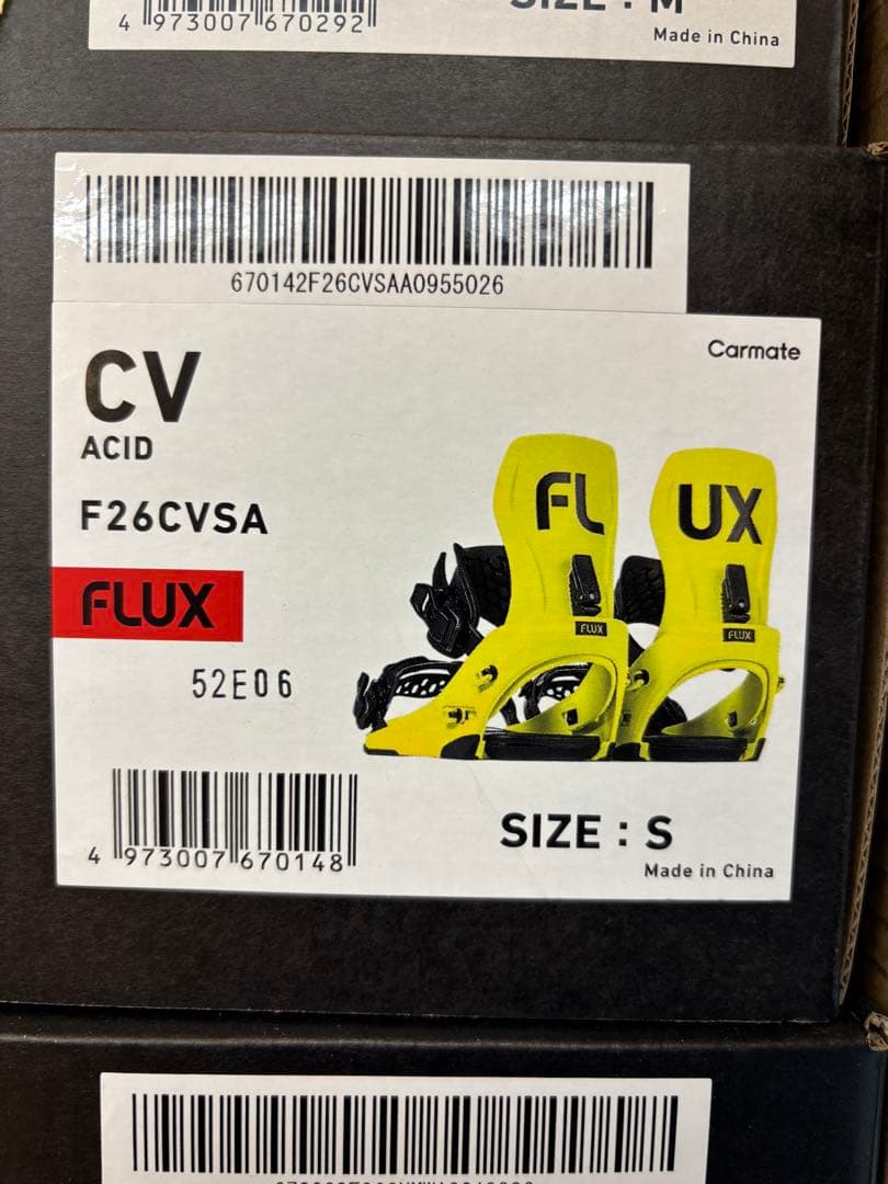 FLUX CV ACID スノーボードビンディング S