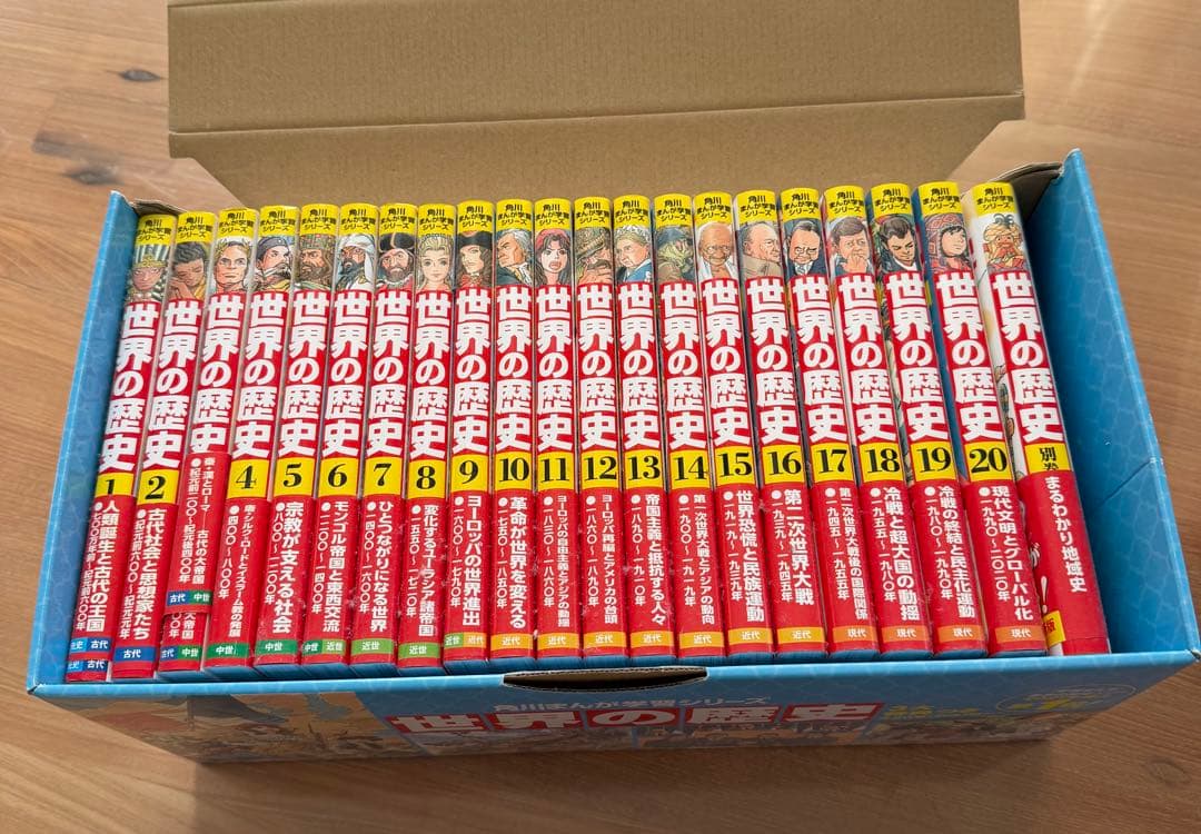 角川　世界の歴史 1-20巻セット