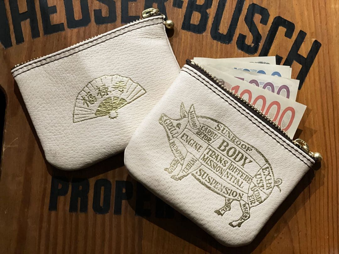 NEW BIKER WALLET PORKCHOP×福禄寿