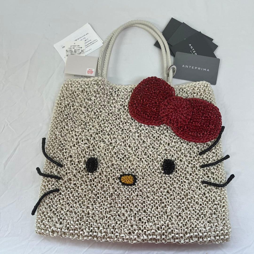 【1205A 2】【美品】ANTEPRIMA ハローキティ ハンドバッグ