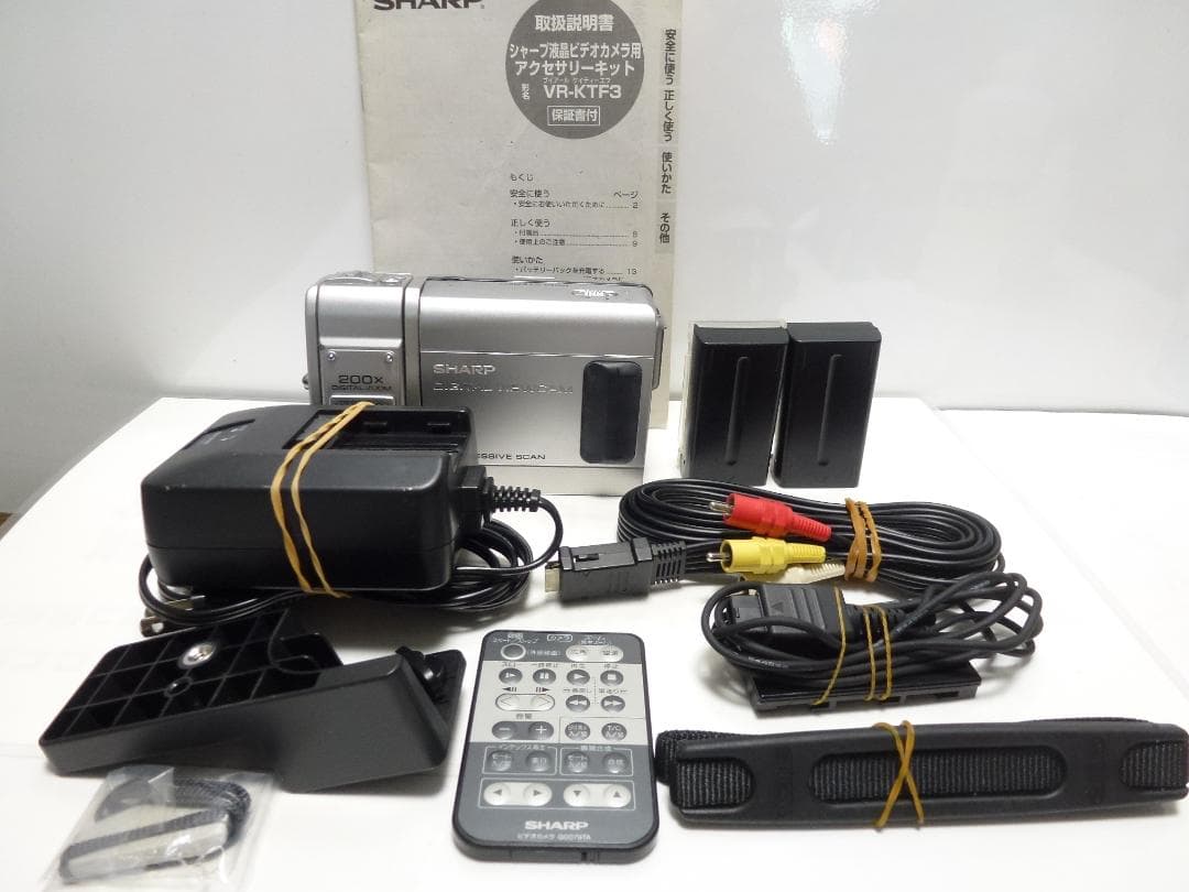 希少　大人気　SHARP シャープ 液晶ビューカム　VL-FD1+付属品　動作品