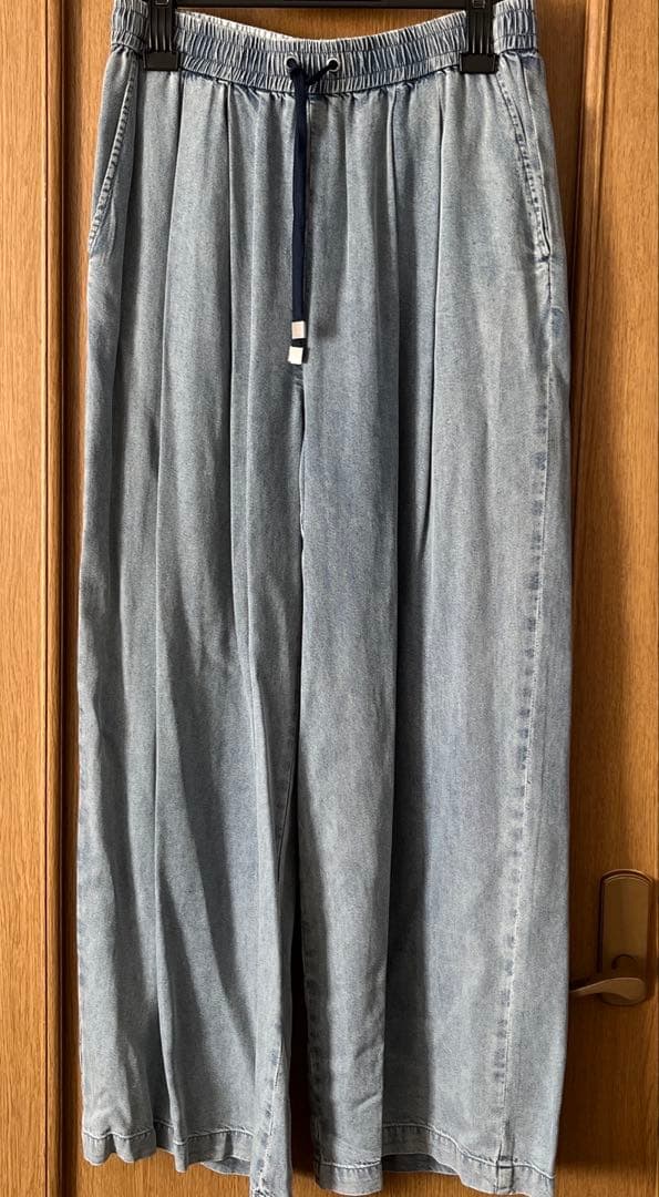 ayane hana☆hanaさま専用 ライトブルー テンセルデニムパンツ