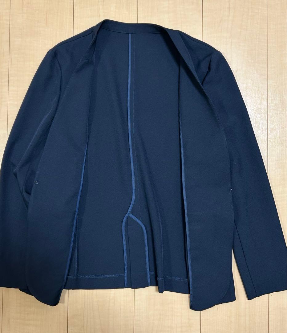 【極美品】anySiS ノーカラージャケット＋テーパードパンツ　スーツセット