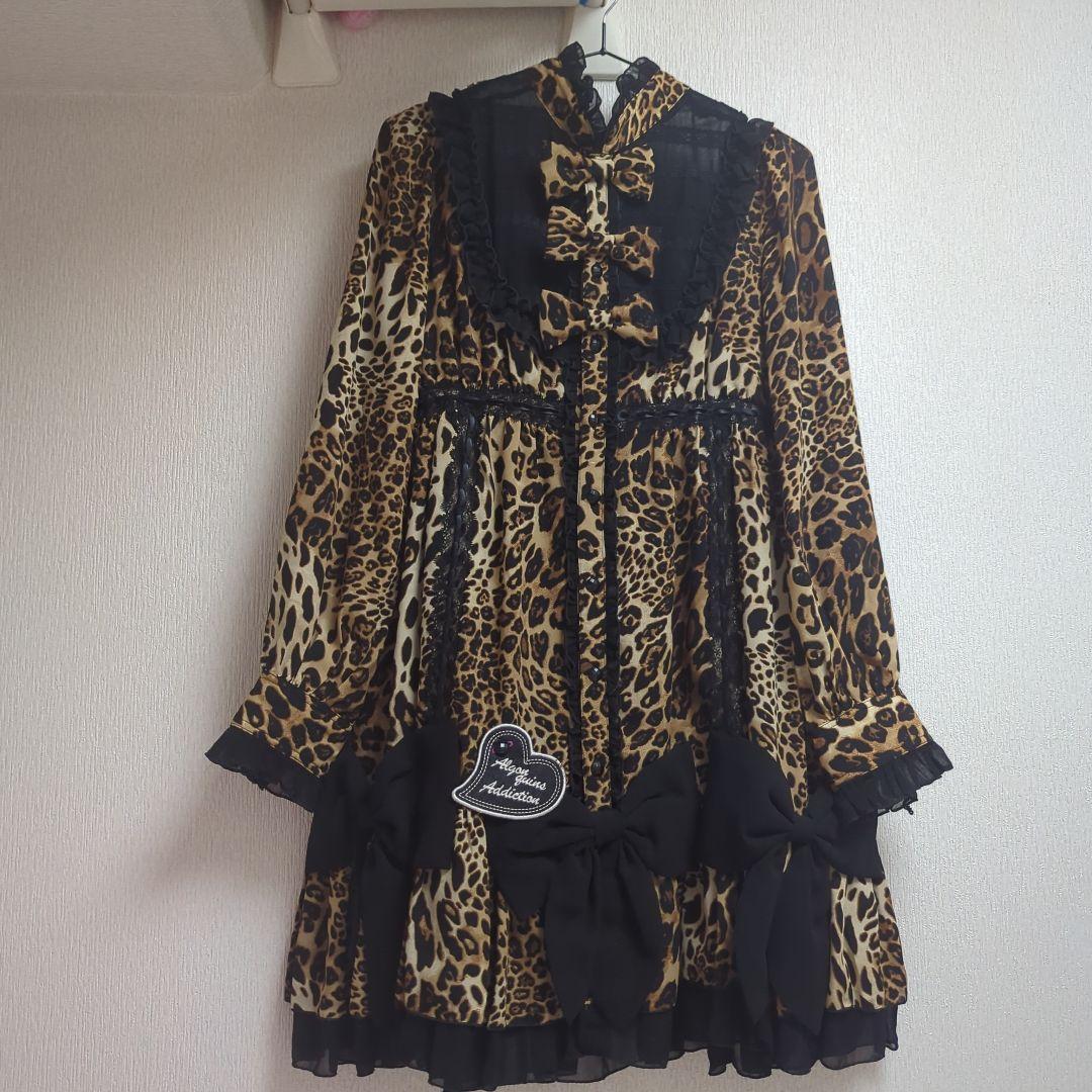 Algonquins Addiction ヒョウ柄ワンピース