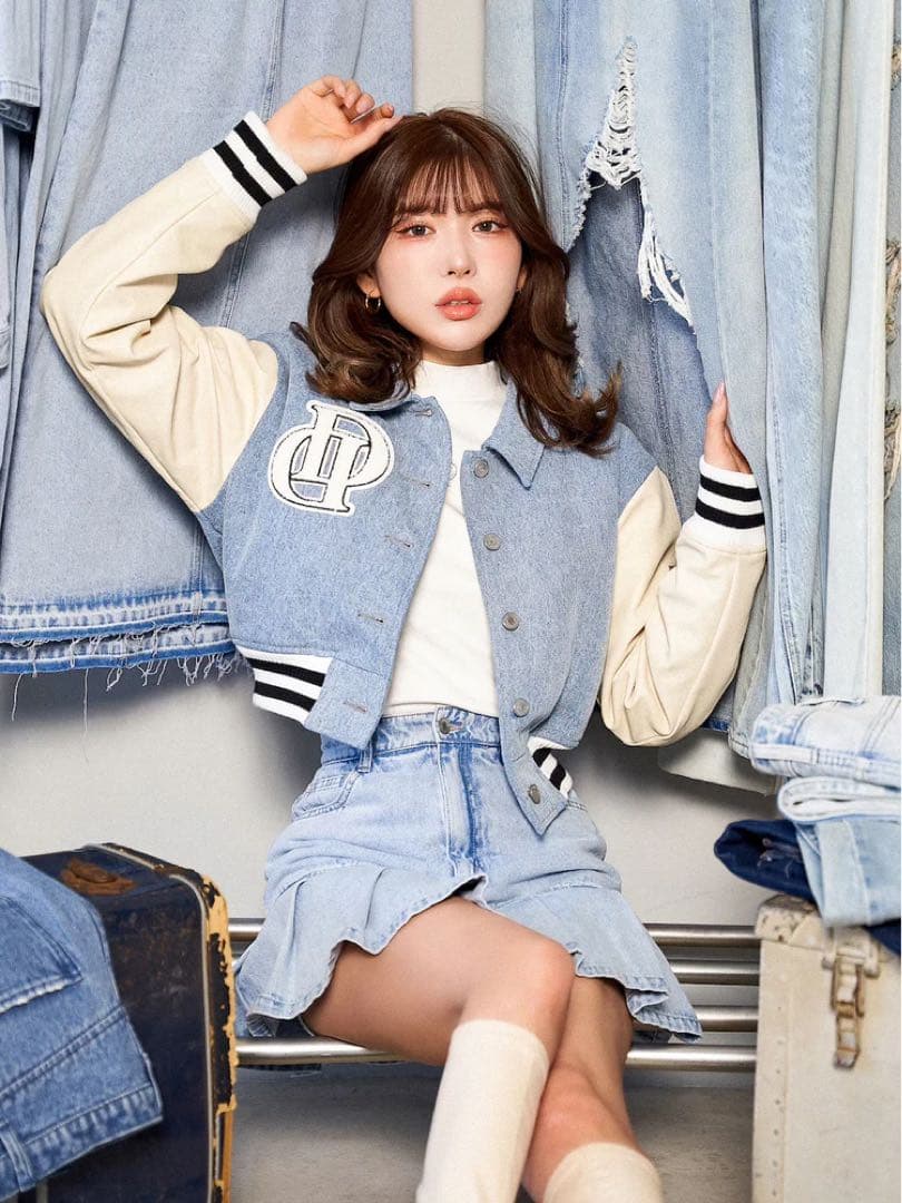 【新品】Darich コンパクトデニムスタジャン