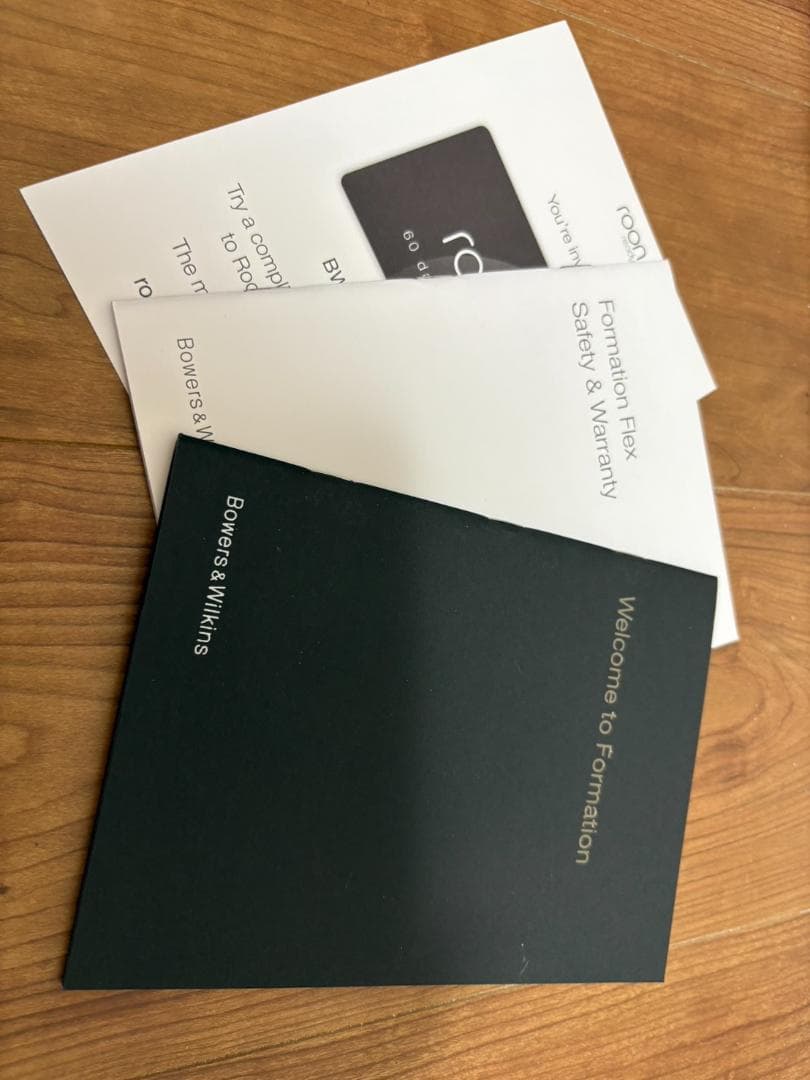 Bowers & Wilkins Formation Flex 2台Set