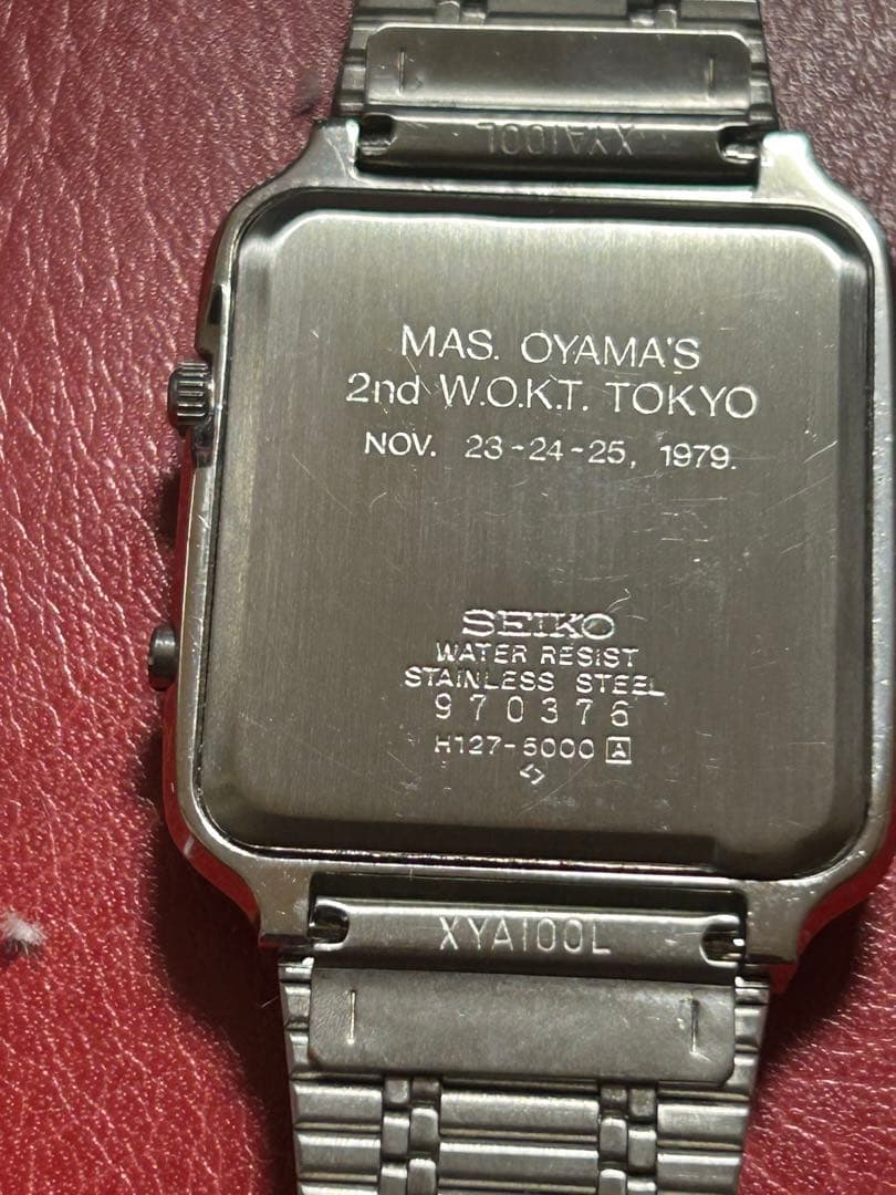 美品　SEIKO H127-5000 クロノグラフ デジアナ ツインカウンター