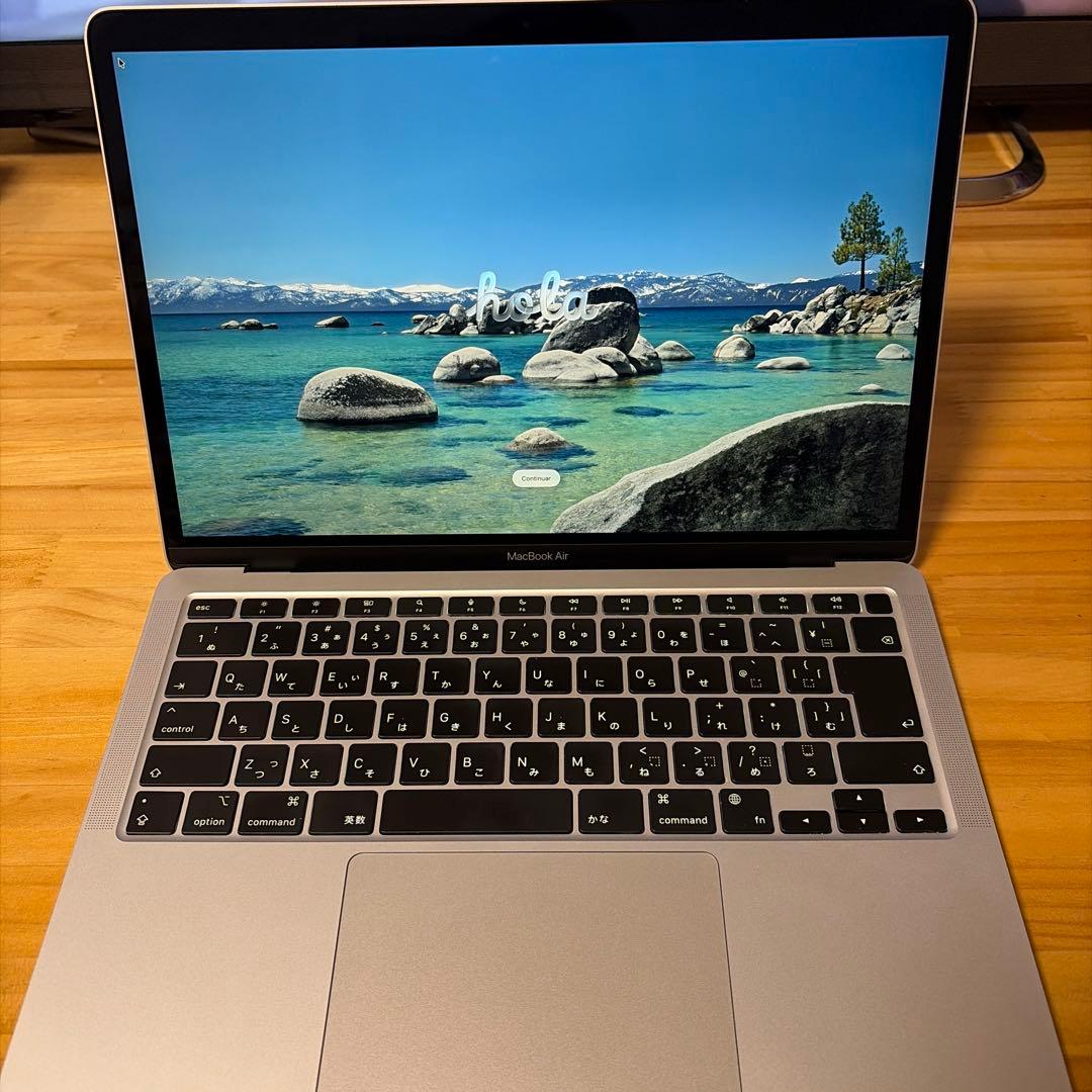 MacBookAir 2020 13.3インチM1 8GB 256GB シルバー