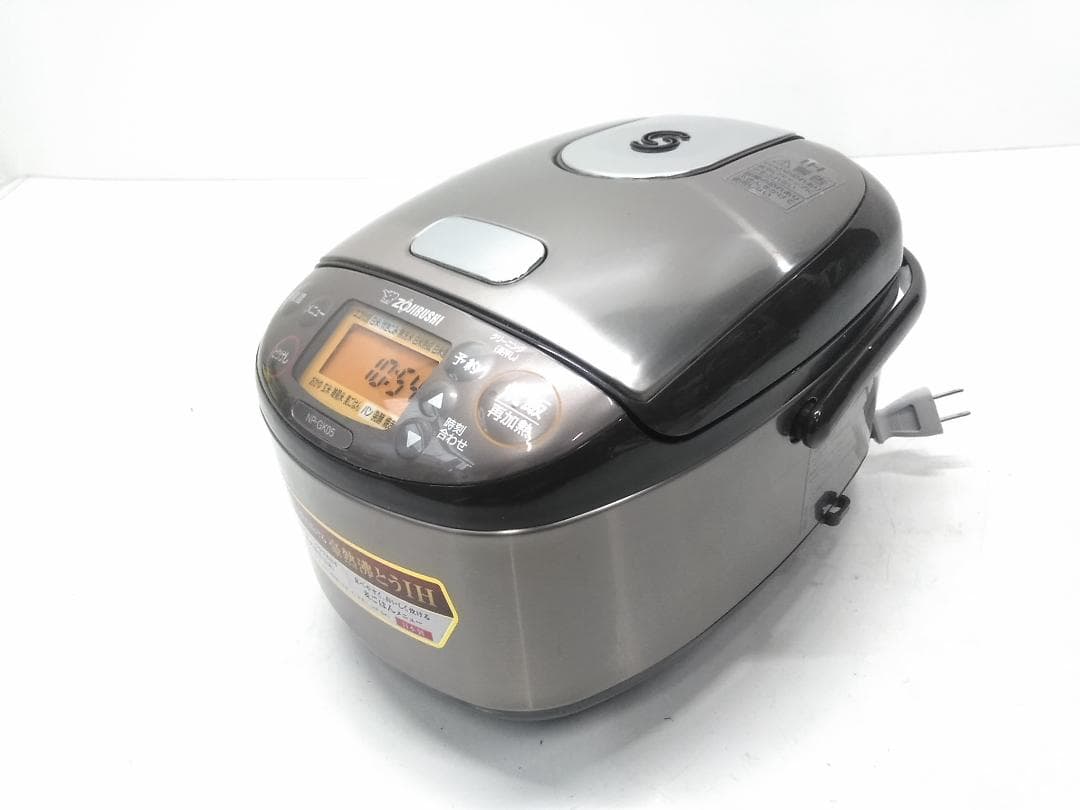 象印 IH炊飯器 極め炊き NP-GK05 ステンレスブラウン 2021年製●