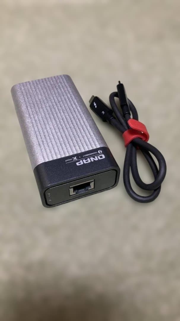 QNAP QNA-T310G1T Thunderbolt3 10GbEアダプタ2