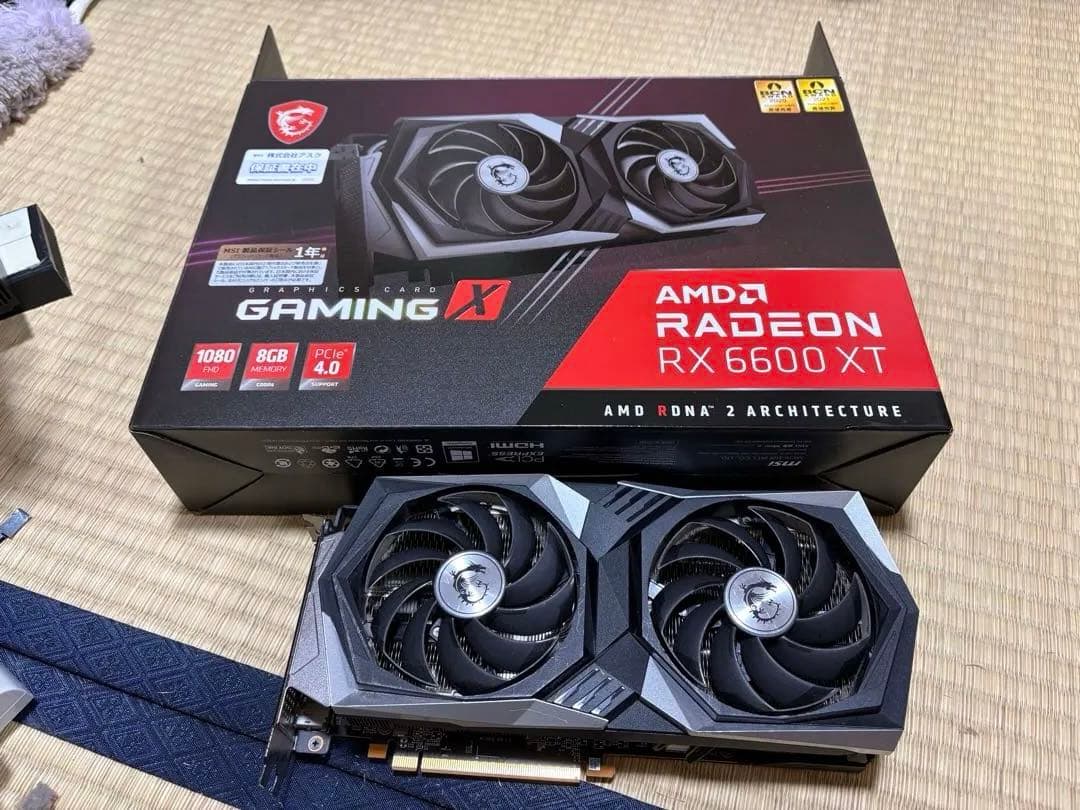 MSI Radeon RX6600XT 8GB Gaming X③