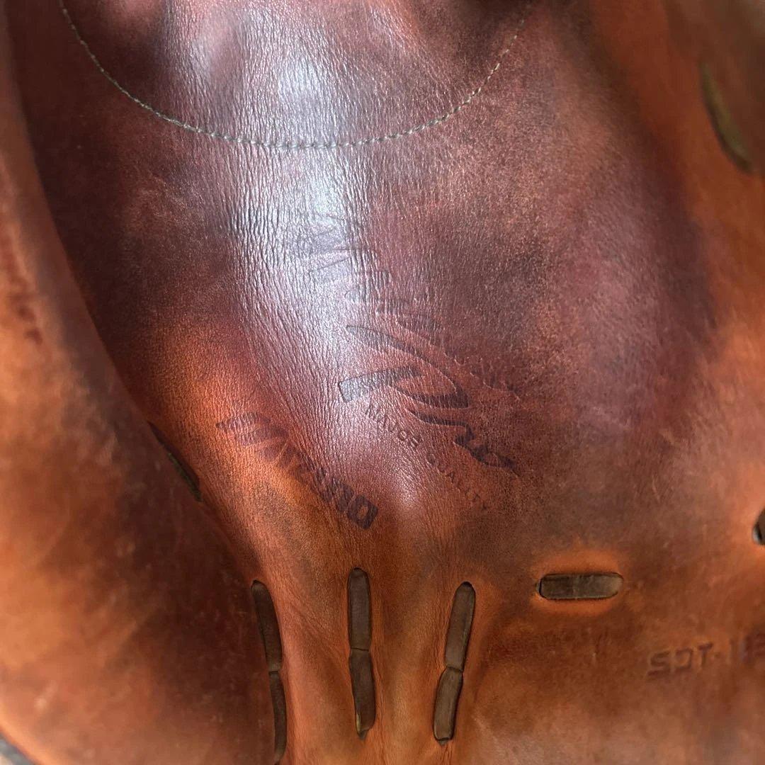 【良品】ミズノプロ キャッチャーミット 硬式　オレンジ　SDT-183