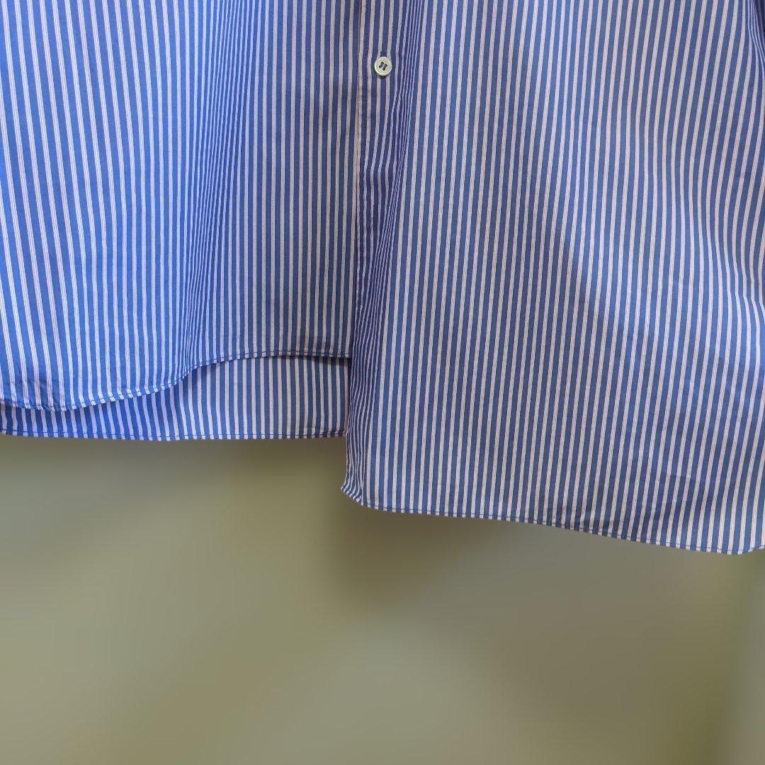 最終価格】美品 LES SIX ストライプスリップ シャツ
