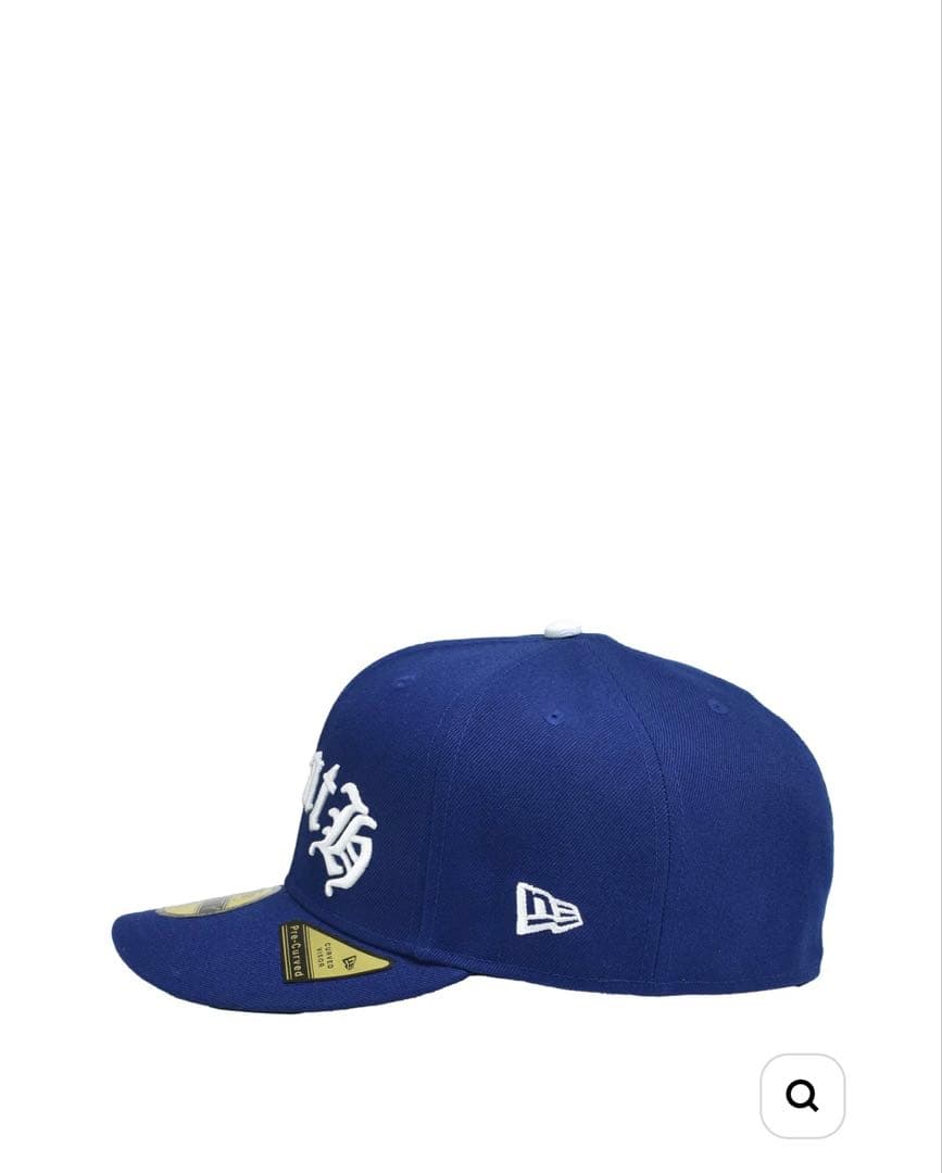 R*様 breath×newera 青キャップ　1/2 badhop