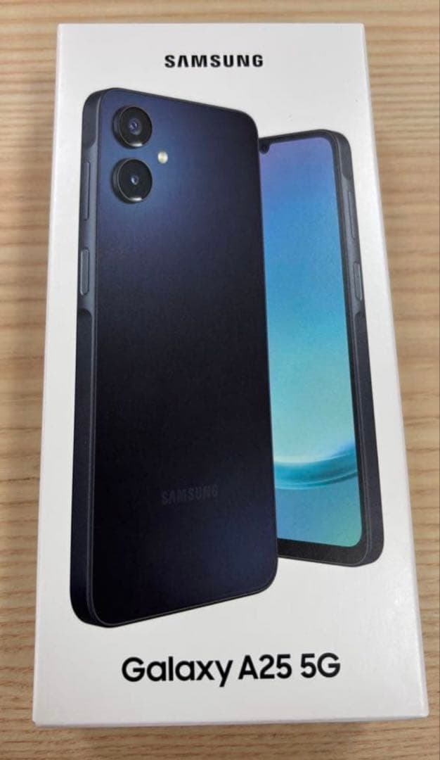 Samsung Galaxy A25 5G 本体 ブラック