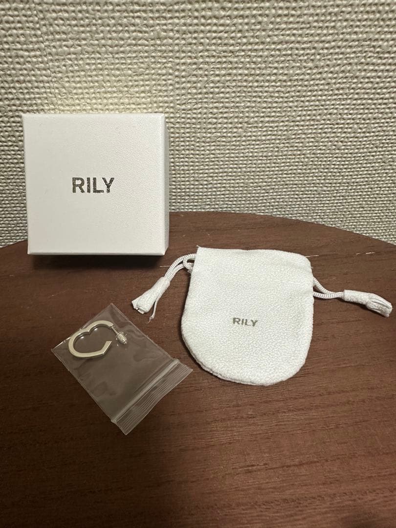 アクセサリー RILY Original Heart Earring Silver