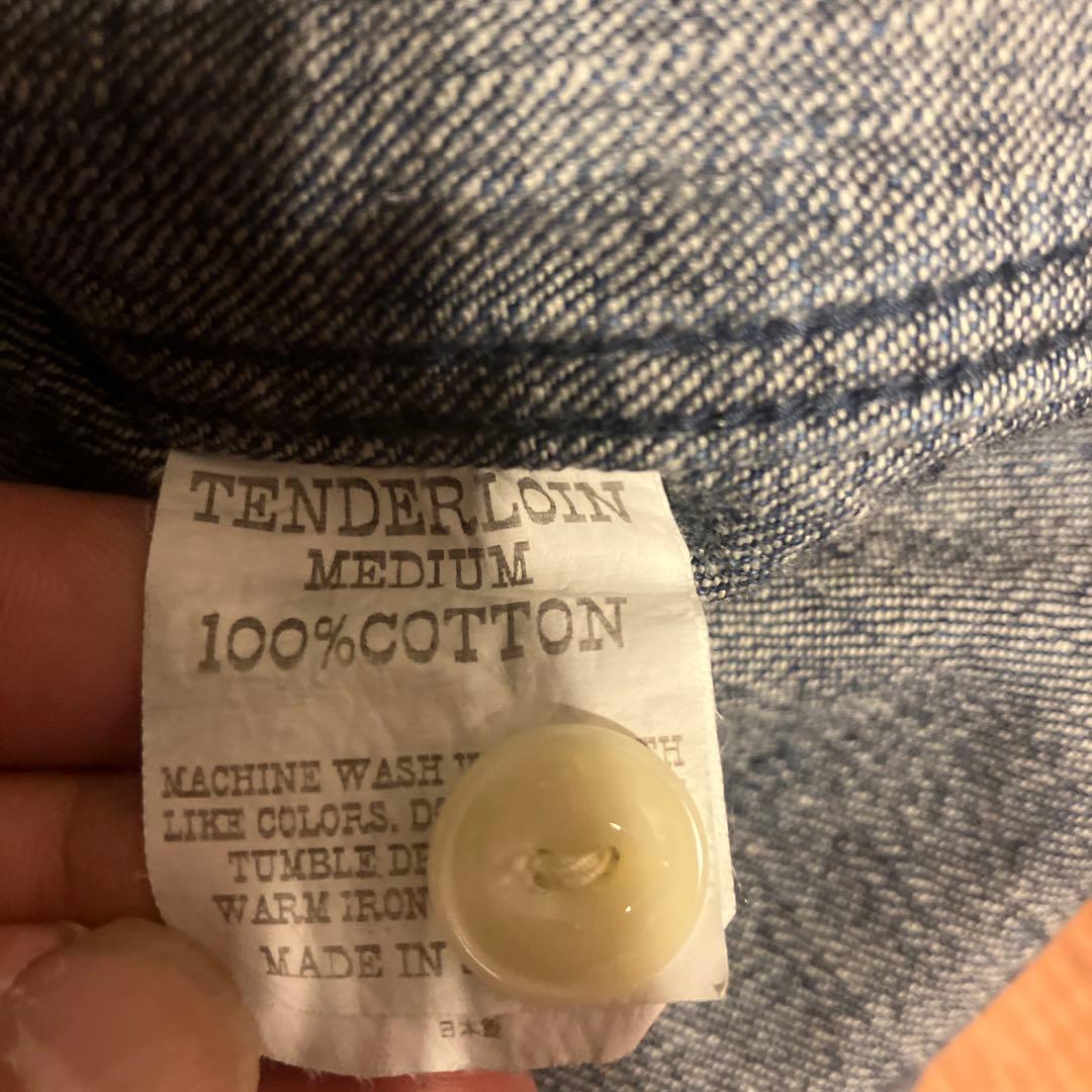 テンダーロイン　デニム　ワークシャツ