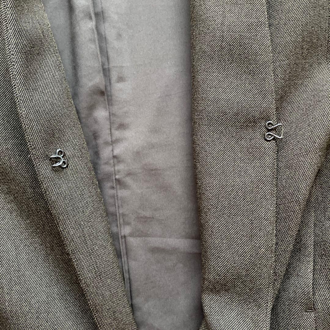 セットアップ【美品】プラステ シャークツイードカラーレスジャケット＋パンツ