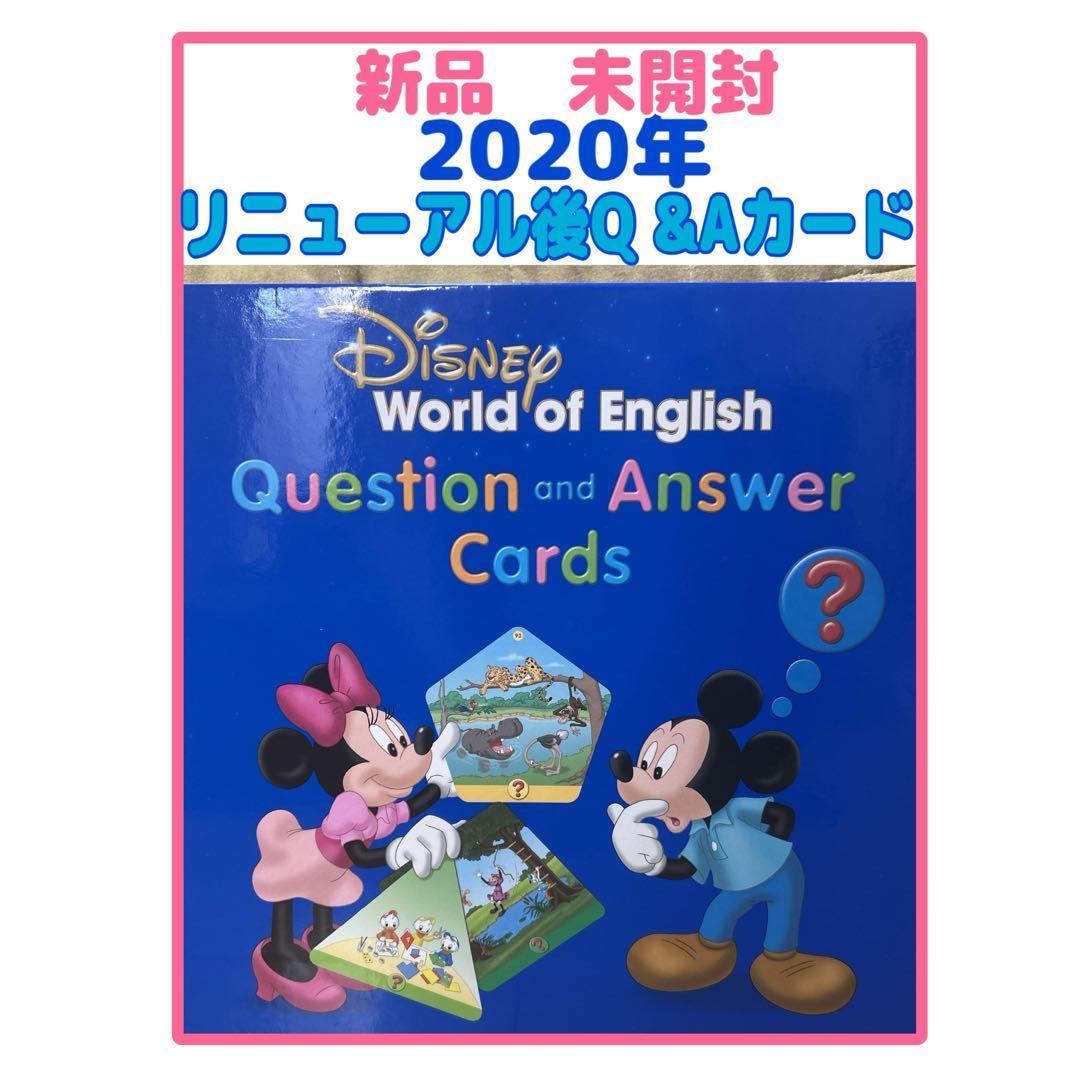 【未開封】Disney World of English Q&Aカード dwe