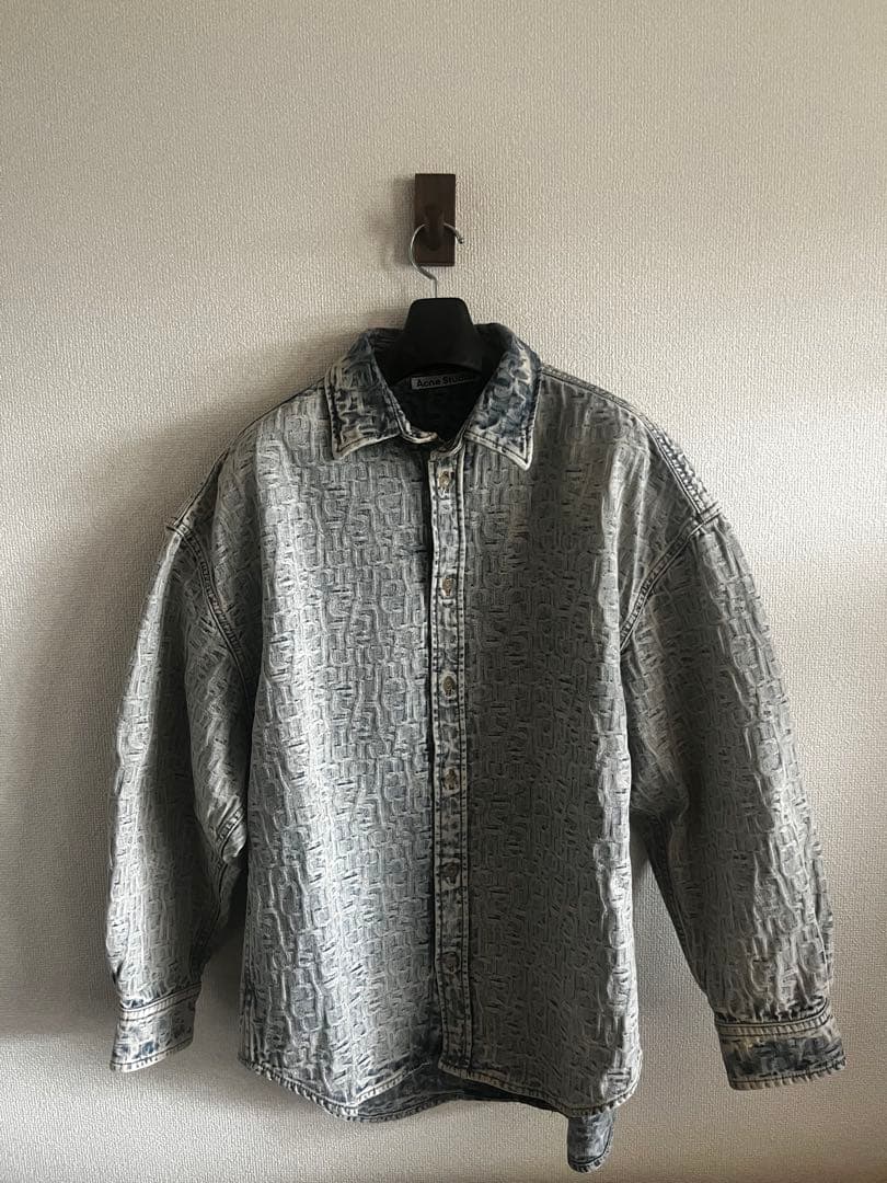 Acne Studios モノグラムデニムシャツ