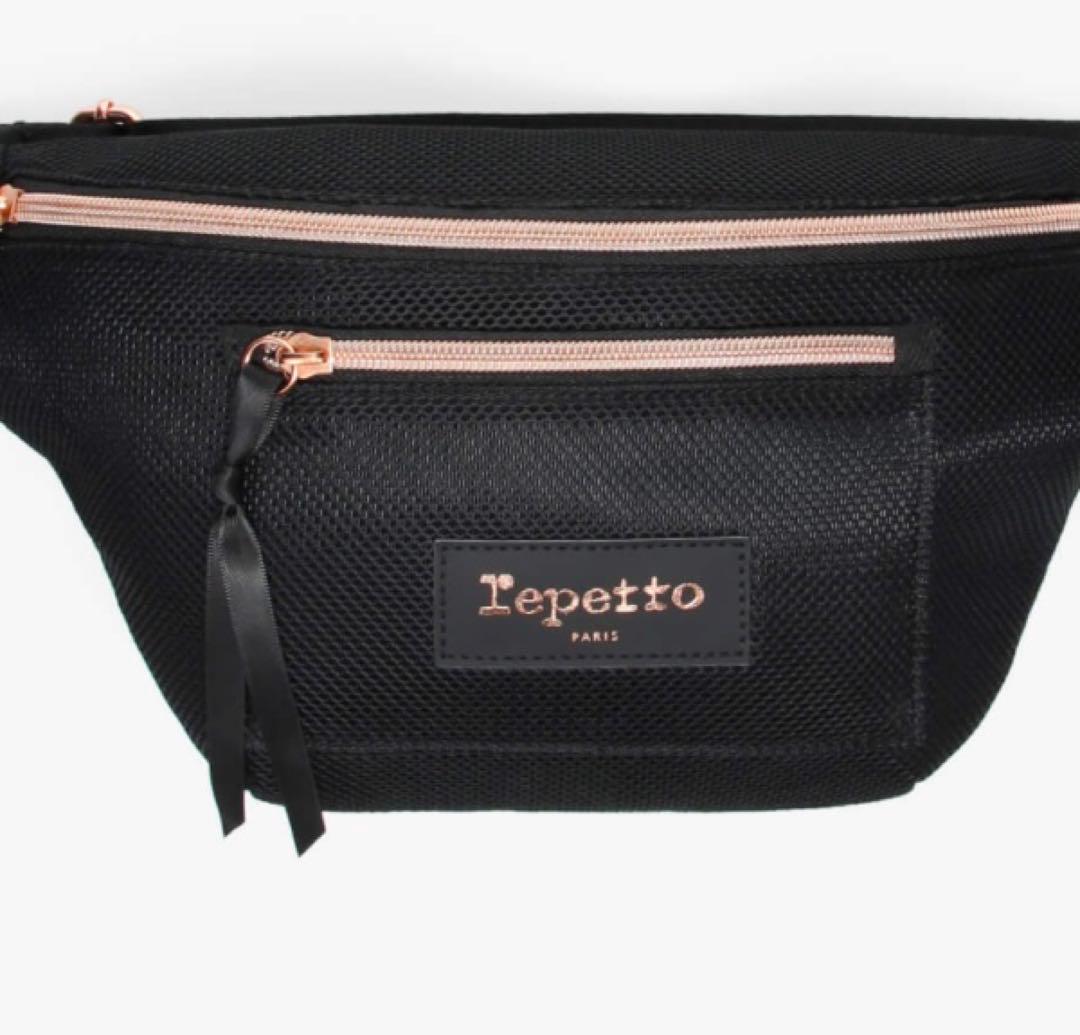 Repetto レペット　ボディバッグ・ウエストポーチ ブラック