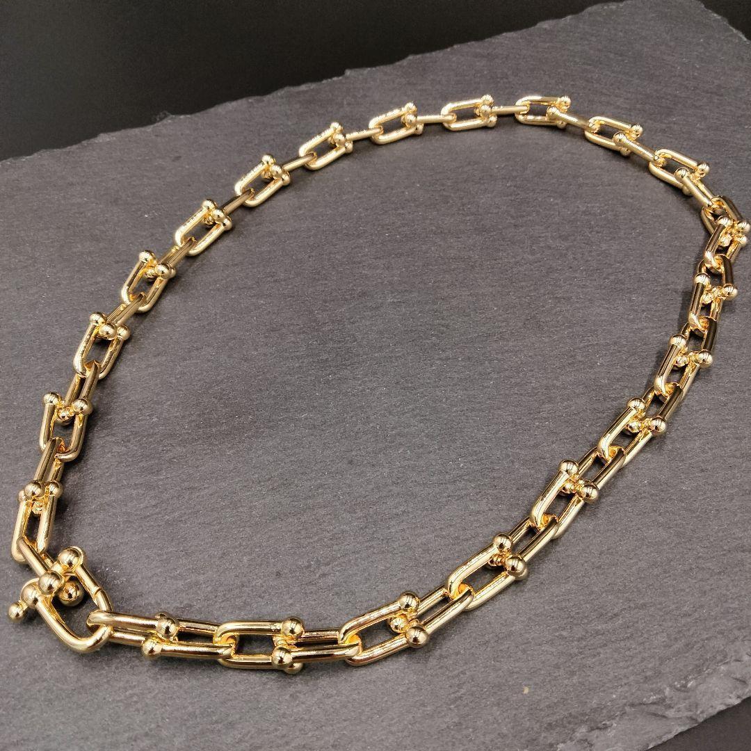 新品 超大人気 ゴールド チェーン ネックレス メンズセサリー レディース