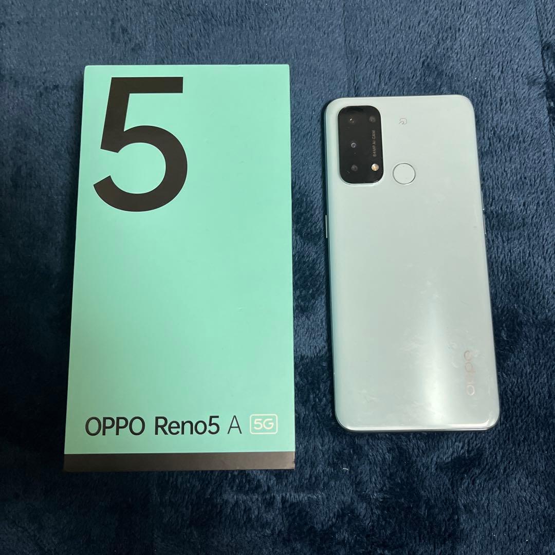 OPPO Reno5 A 5G ホワイト