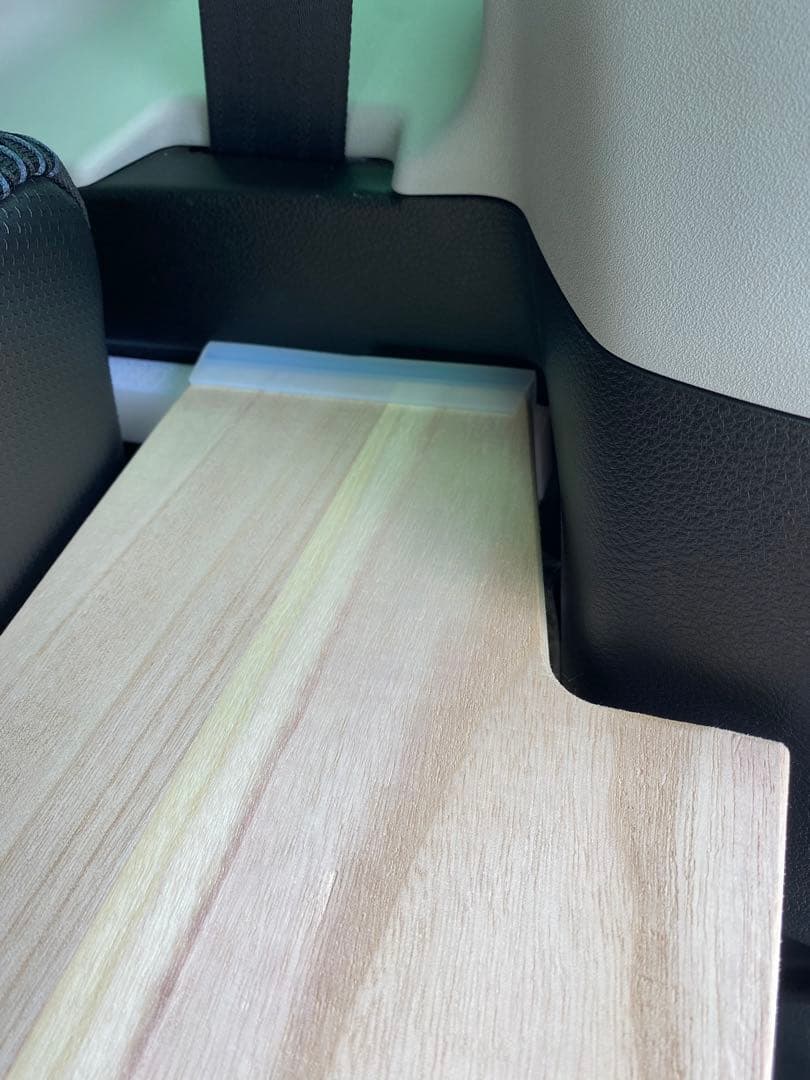 新型ハスラー用ラゲッジボード 静音版 木製 リクライニング対応 キャンプ19