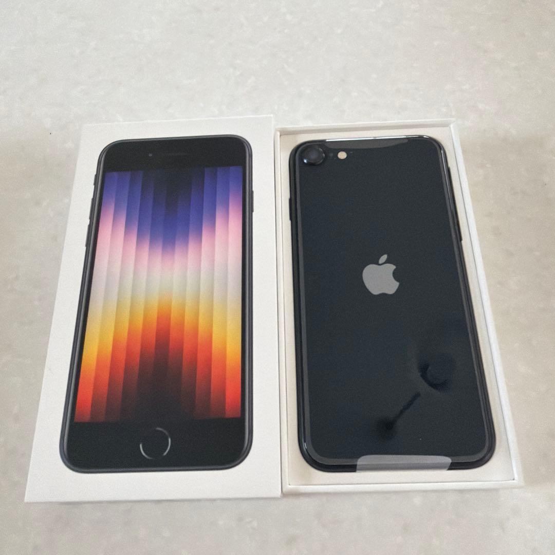 iPhone SE (第3世代) 64GB midnight【新品未使用】