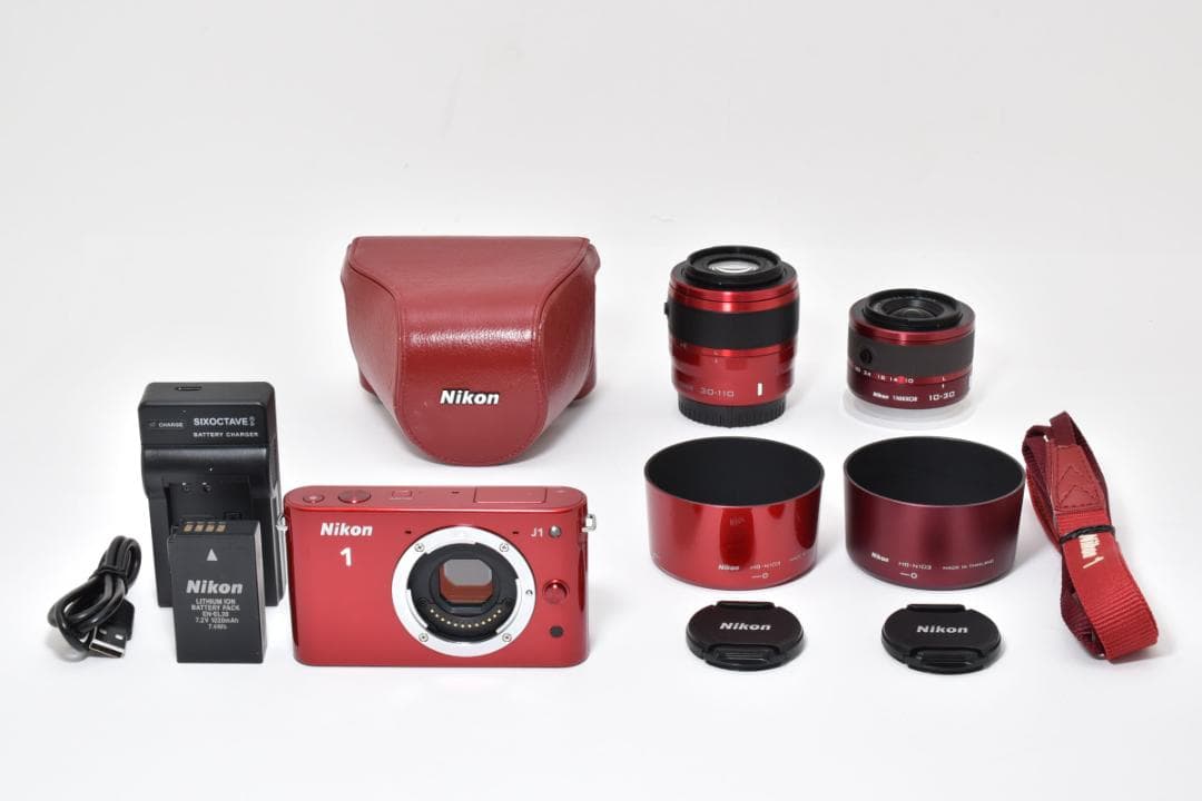 ■ 美品 ■ ニコン　Nikon1 J1 ダブルズームキット 安心の動作確認済品