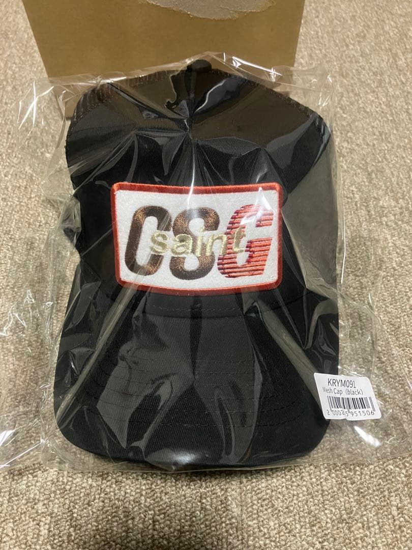 【新色】黒夢 × SAINT Mxxxxxx Mesh Cap キャップ 清春