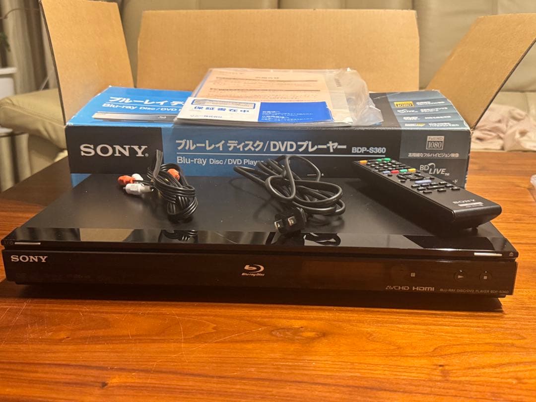 SONY ブルーレイ/DVDプレーヤー BDP-S360