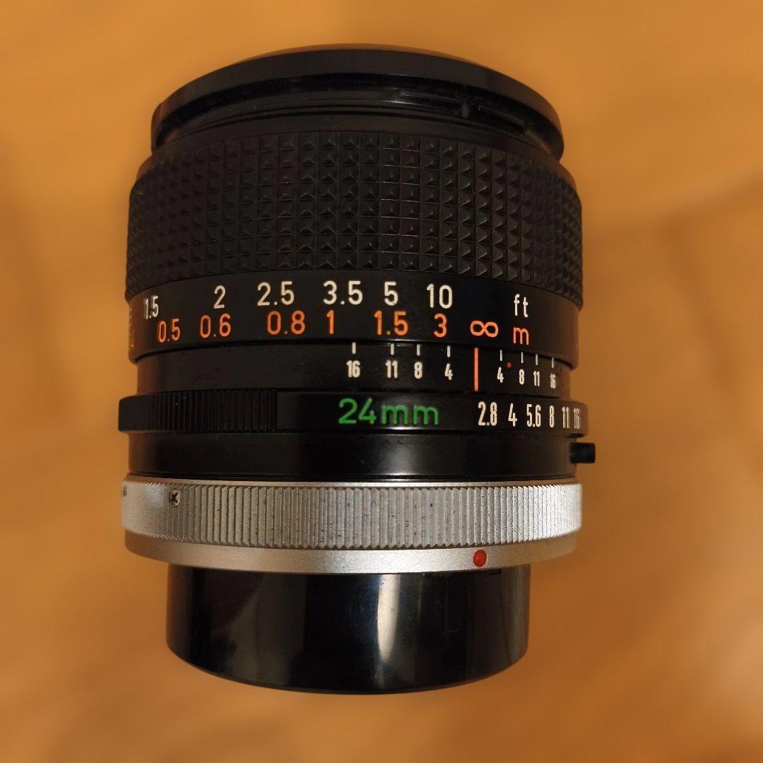 Canon 24mm f/2.8 単焦点レンズ キャノン