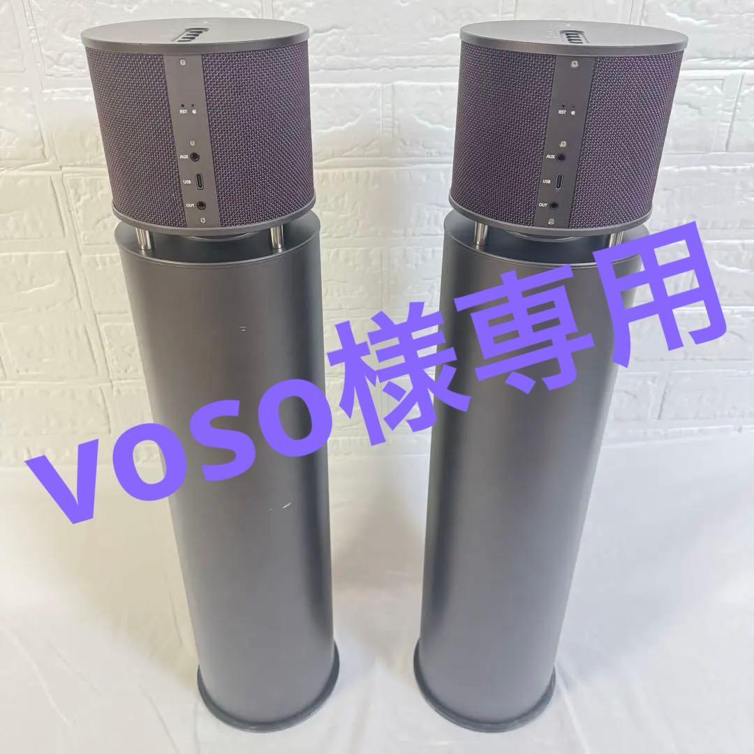 VOSO　ABRAMTEK E600 ワイヤレススピーカー　2本セット